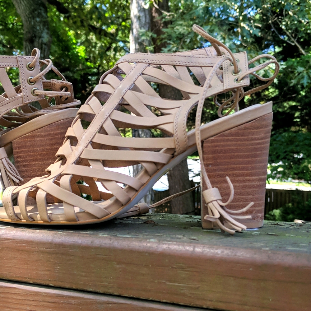 Strappy High Heel Sandals - Picture 5 of 11